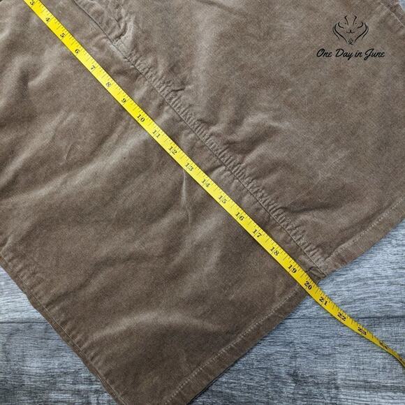 Chaps Petite Corduroy Skirt Size 12P - Picture 4 of 5